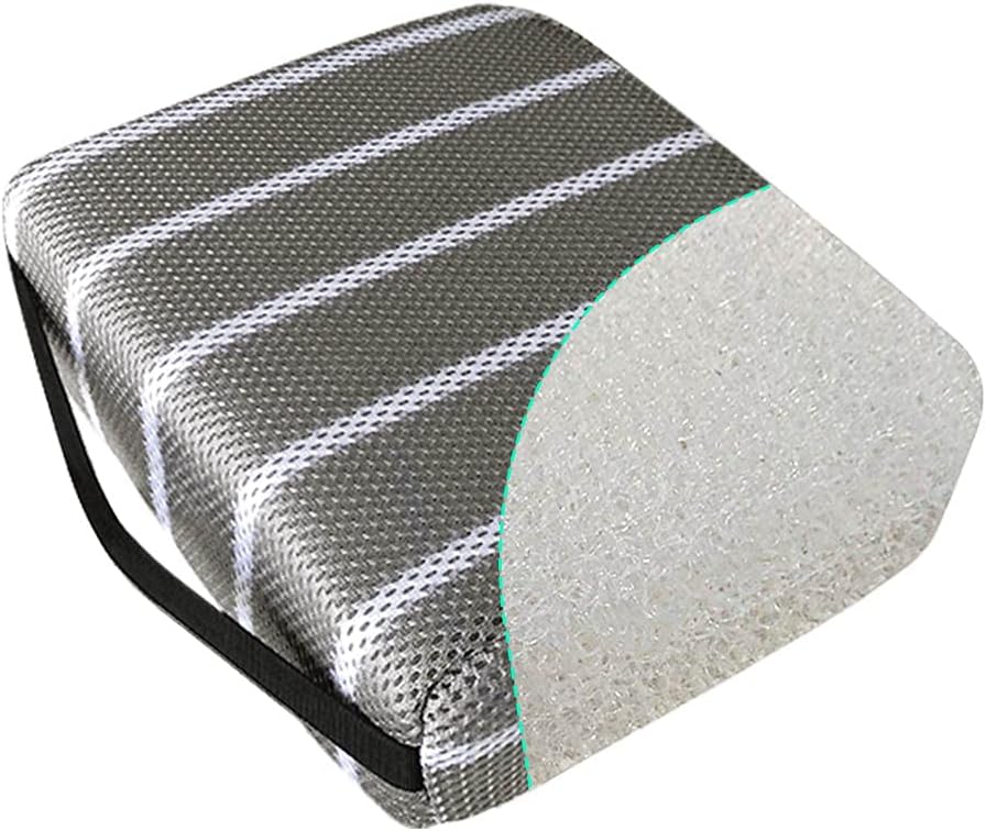 KAVIL Hot Tub Booster Seat Pillow Hot Tub Accessories for Adults Spa Pillows for Outdoor Hot Tub Seat Cushion Inflatable Blow Up Hot Tub Bathtub Weighted Pad