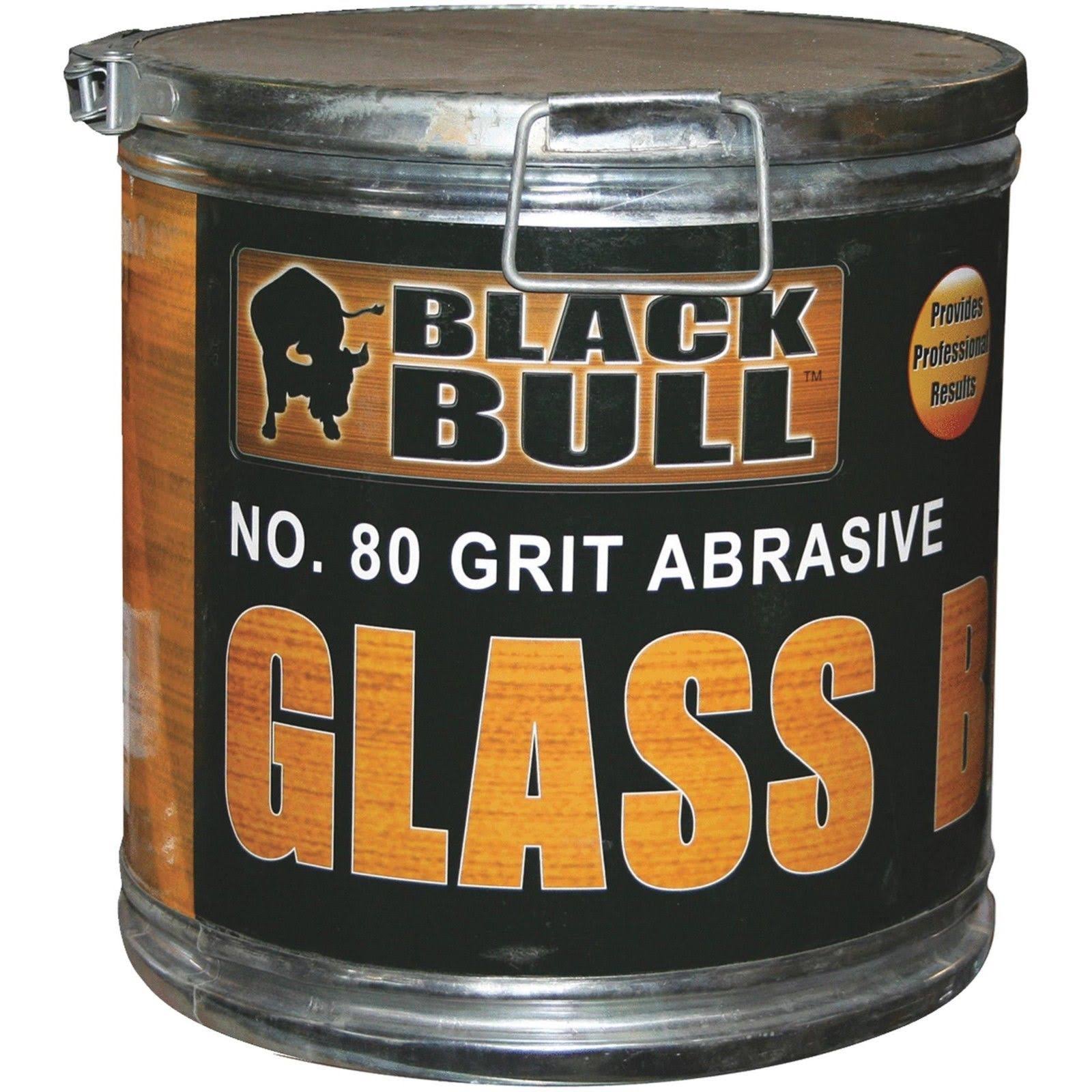 Black Bull 80 Grit Abrasive Glass Beads