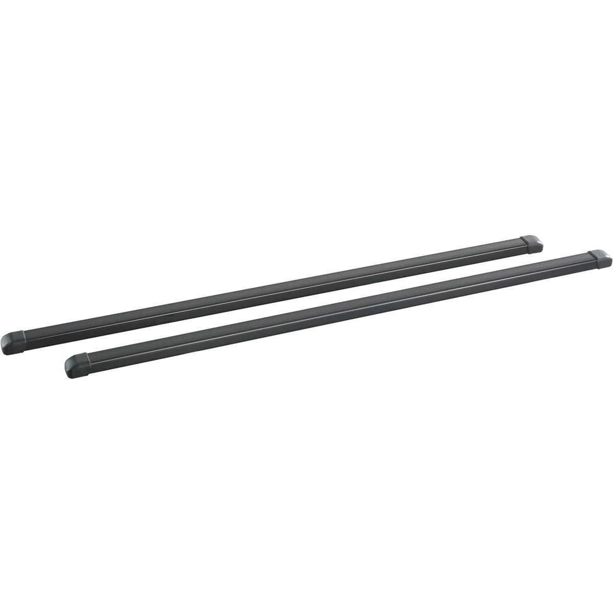 INNO IN-B107A Square Cross Bars for Rooftop Racking Systems - 42-Inch (1 Pair) (Black)