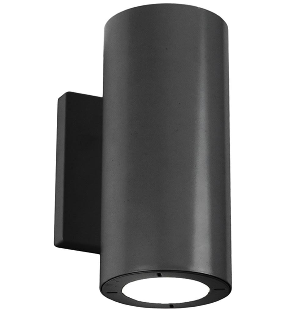 Modern Forms WS-W9102-27-BK Vessel LED Outdoor Up and Down Wall Light 2700K in Black