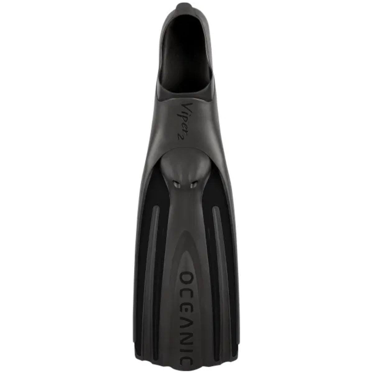 Oceanic Viper 2 Full Foot Fins Black/Black X-Small (4.5/5)