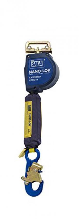 3M DBI-SALA 3101587 - Nano-Lok Extended Length Quick Connect Self Retracting Lifeline - Web, 11 ft.