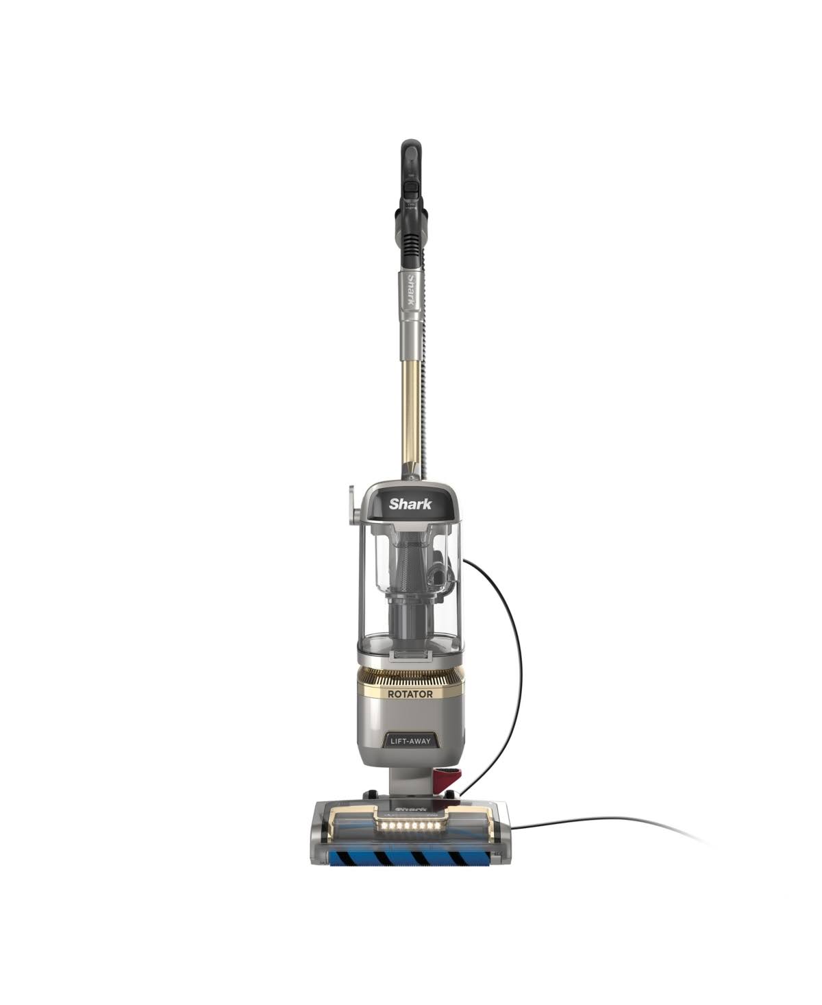 Shark Rotator Lift Away LA502 Upright Vacuum - Bagless - Foam Filter/HEPA - Metallic Gray