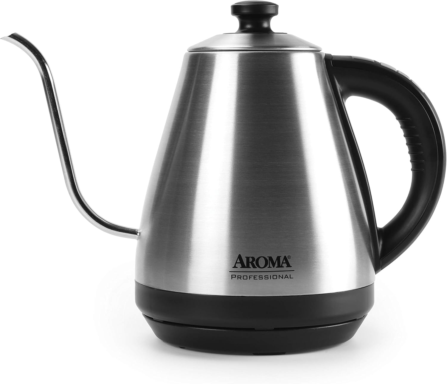 Aroma Housewares Professional AWK-210SB Electric Water Kettle, 1.0 liter, Sliver Pack of 2