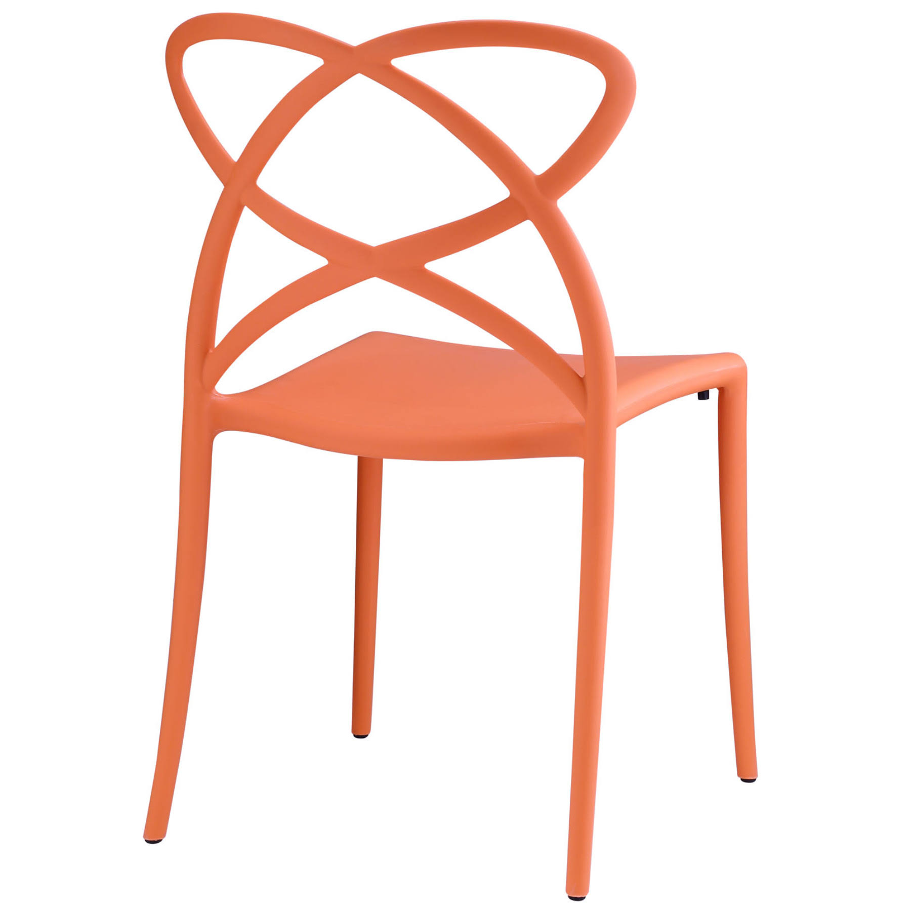 Modway Enact Dining Side Chair, Orange