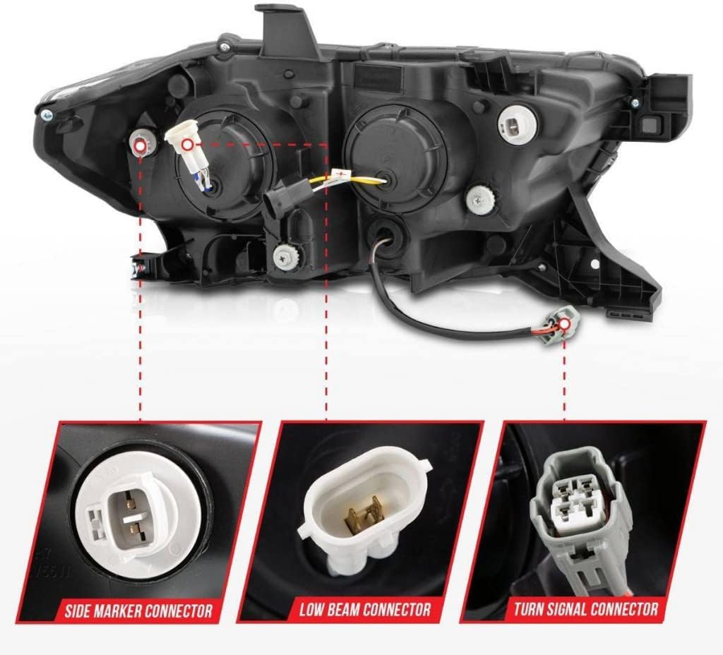 ANZO For Toyota Tacoma 2016 2017 Headlights LED Projector | 111500