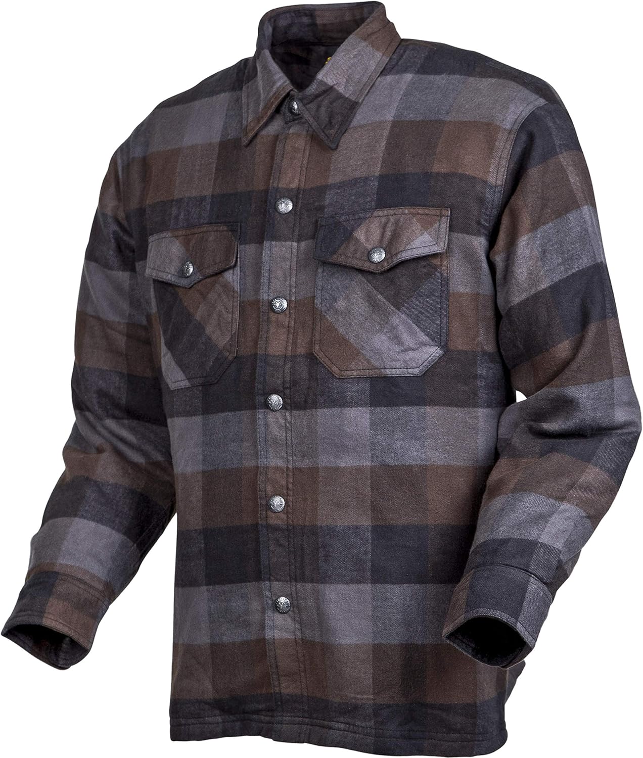 Scorpion EXO Covert Flannel Shirt (X-Large) (Black/Brown/Grey)