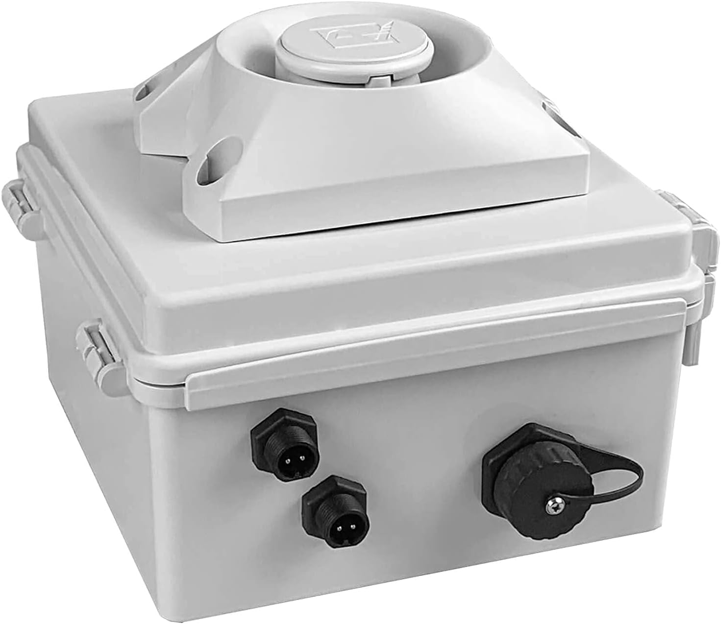 Linortek Netbell-KMB All-in-One Extra Loud Multi-Tone Buzzer with Programmable Web-Based Bell Timer Controller Software for Factory Warehouse Break Time Alarm Sounder System