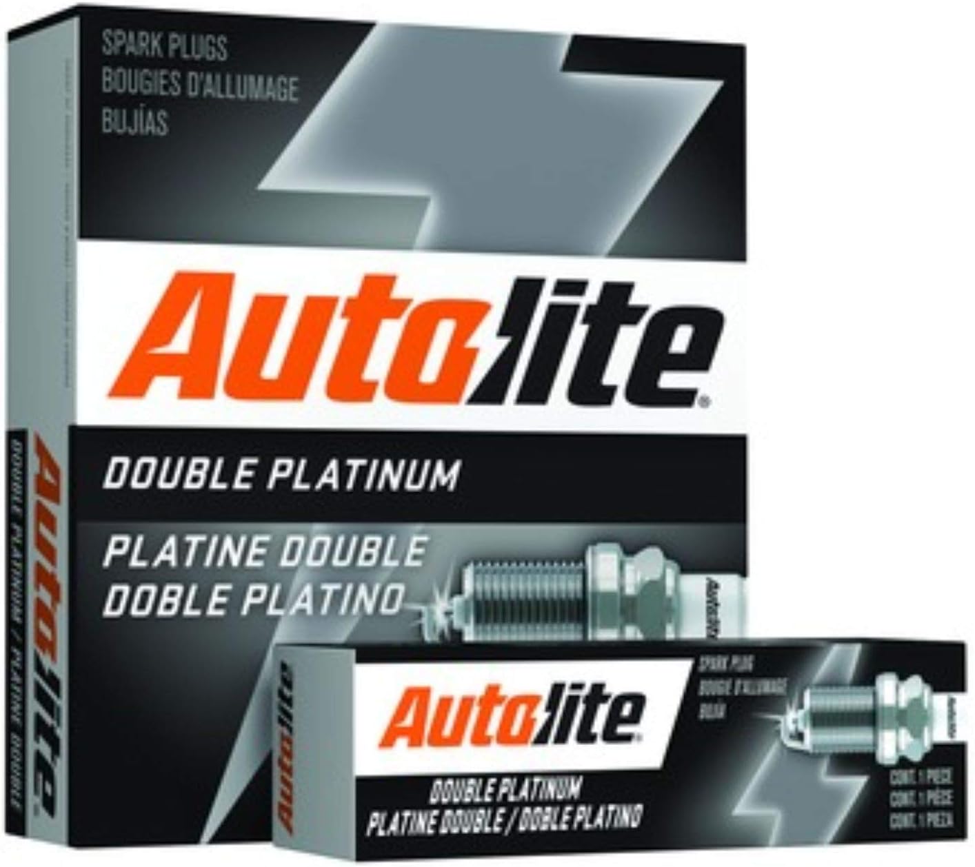 Autolite APP104-4PK Double Platinum Spark Plug, Pack of 4