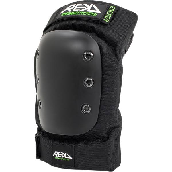 REKD Energy Pro Knee Pads Black Green Large