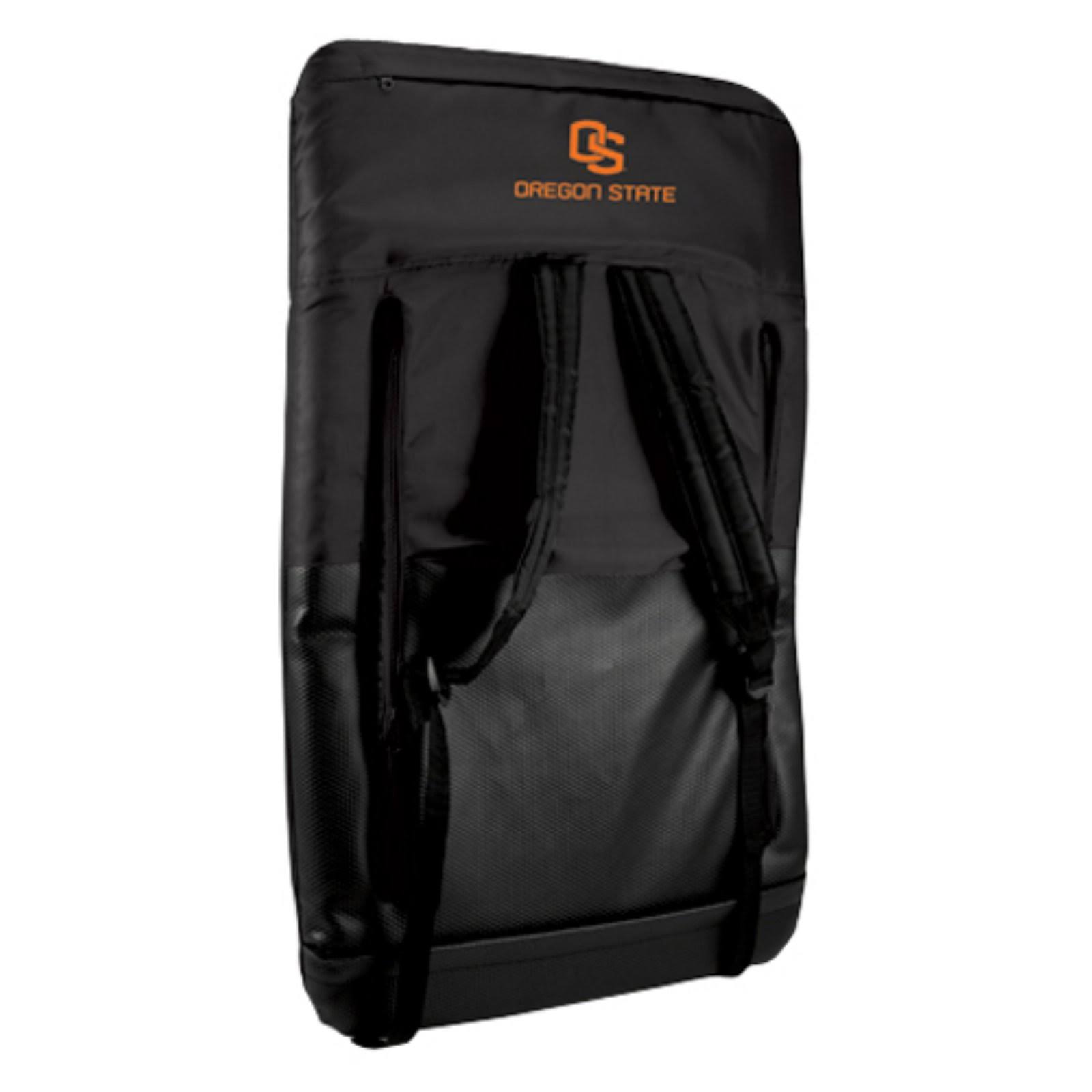 Picnic Time Oregon State Beavers Ventura Reclining Stadium SEAT, Black
