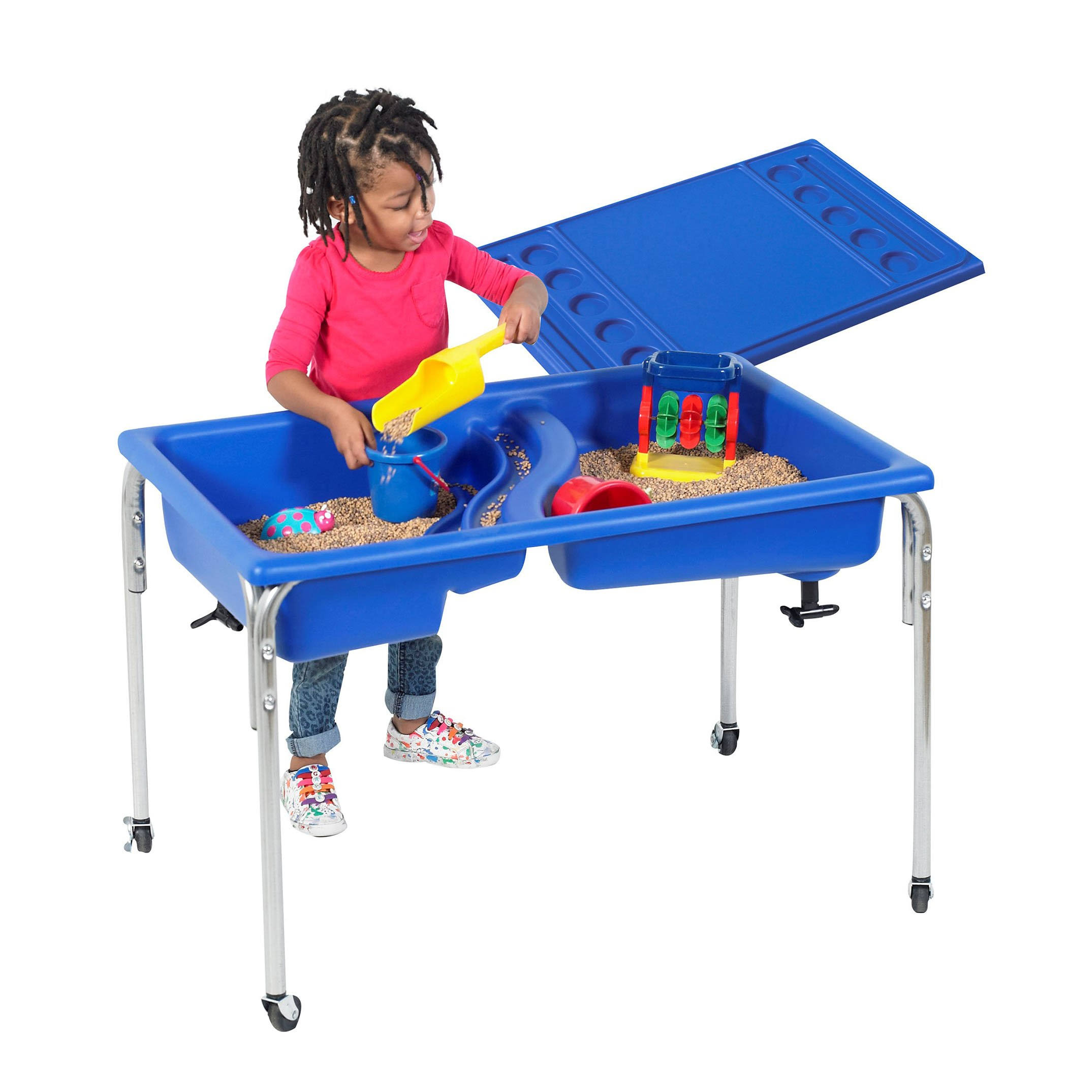 Children&s Factory - Neptune Table u0026 Lid Set - 24x22H