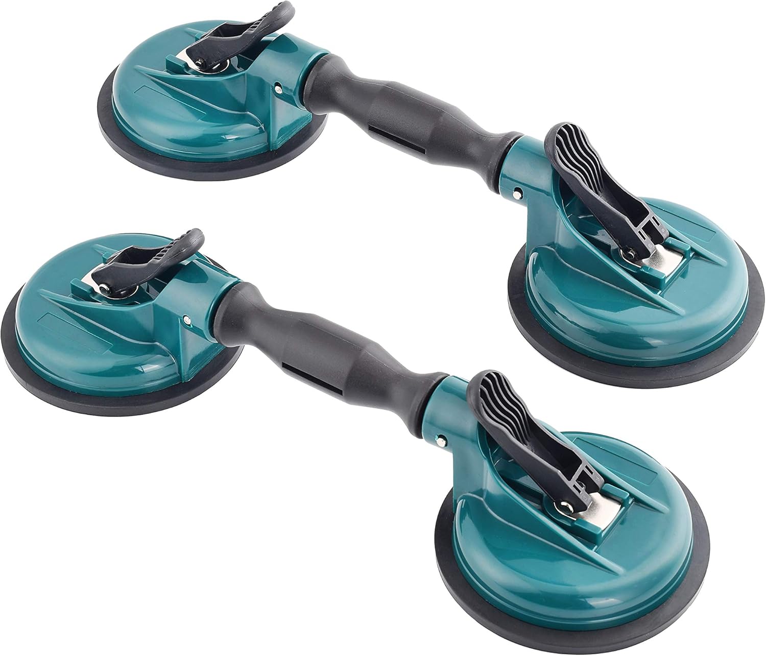 ZUOS glass lifter Dual Cups, Heavy Duty Vacuum Plate with Adjustable Handle Glass Holder to Lift Large Glass/Auto Glass Windshield Installation/Tiles Mirrors Movingtal,