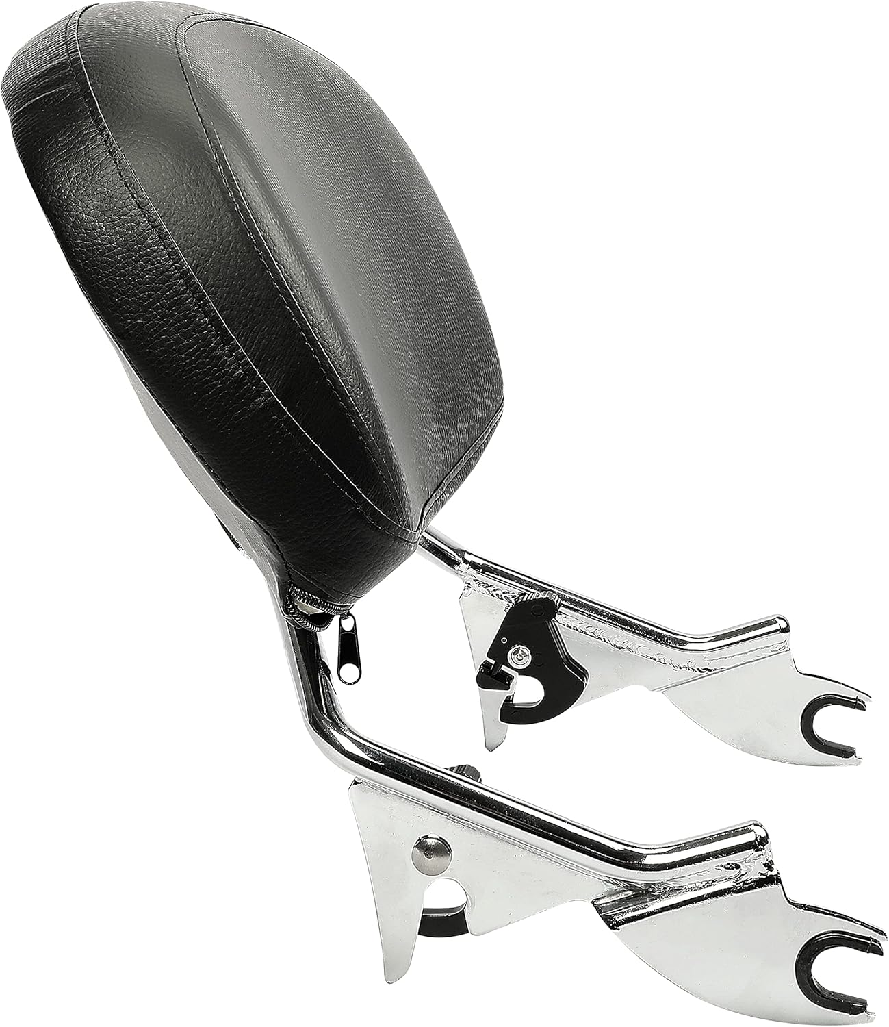 HECASA Chrome Detachable Sissy Bar w/Backrest Pad Compatible with 2009-2021 Harley Touring FLHR FLHX FLHT FLTR
