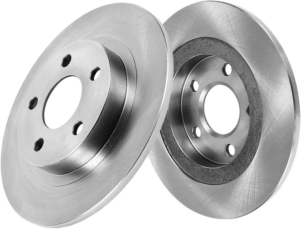 Callahan CRK02413 [2] REAR 310mm Solid 5 Lug Rotors [ fit Acura TLX Honda CR-V ]
