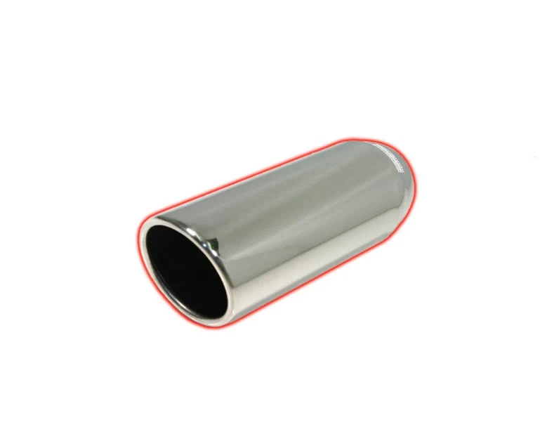 Flo Pro Rolled Angle Cut Clamp/Weld - Stainless Steel Exhaust Tip - 4x22 x 6x22 x 15x22 - 406015RAC