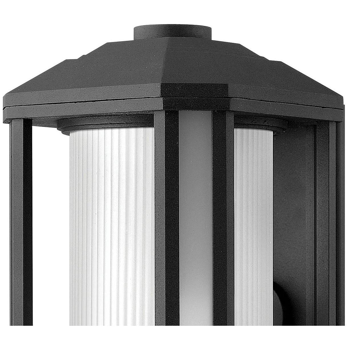 Hinkley Lighting 1390BK Castelle Outdoor Wall Light, Black