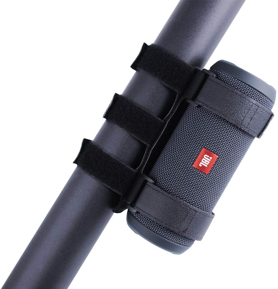 Xislet 2-Strap Style Portable UTV Speaker Mount Compatible with Polaris RZR Ranger Can Am Maverick X3 Kawasaki Mule Attaches 1.5-2.0