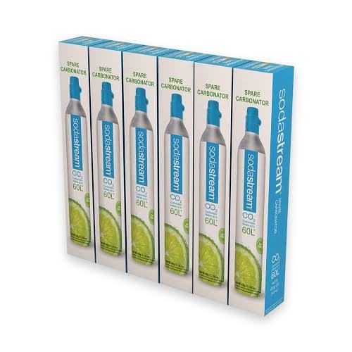 Sodastream Spare CO2 Cylinders, 6-Pack | Williams Sonoma - Sparkling Water Machines - Kitchen Appliances - Kitchen Accessories