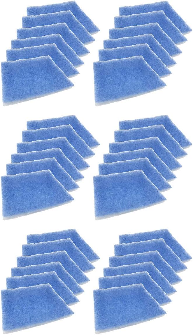 Nispira Replacement Polyester Filters Compatible with BetterVent Indoor Lint Dryer Vent, 36 Filters Pack of 2