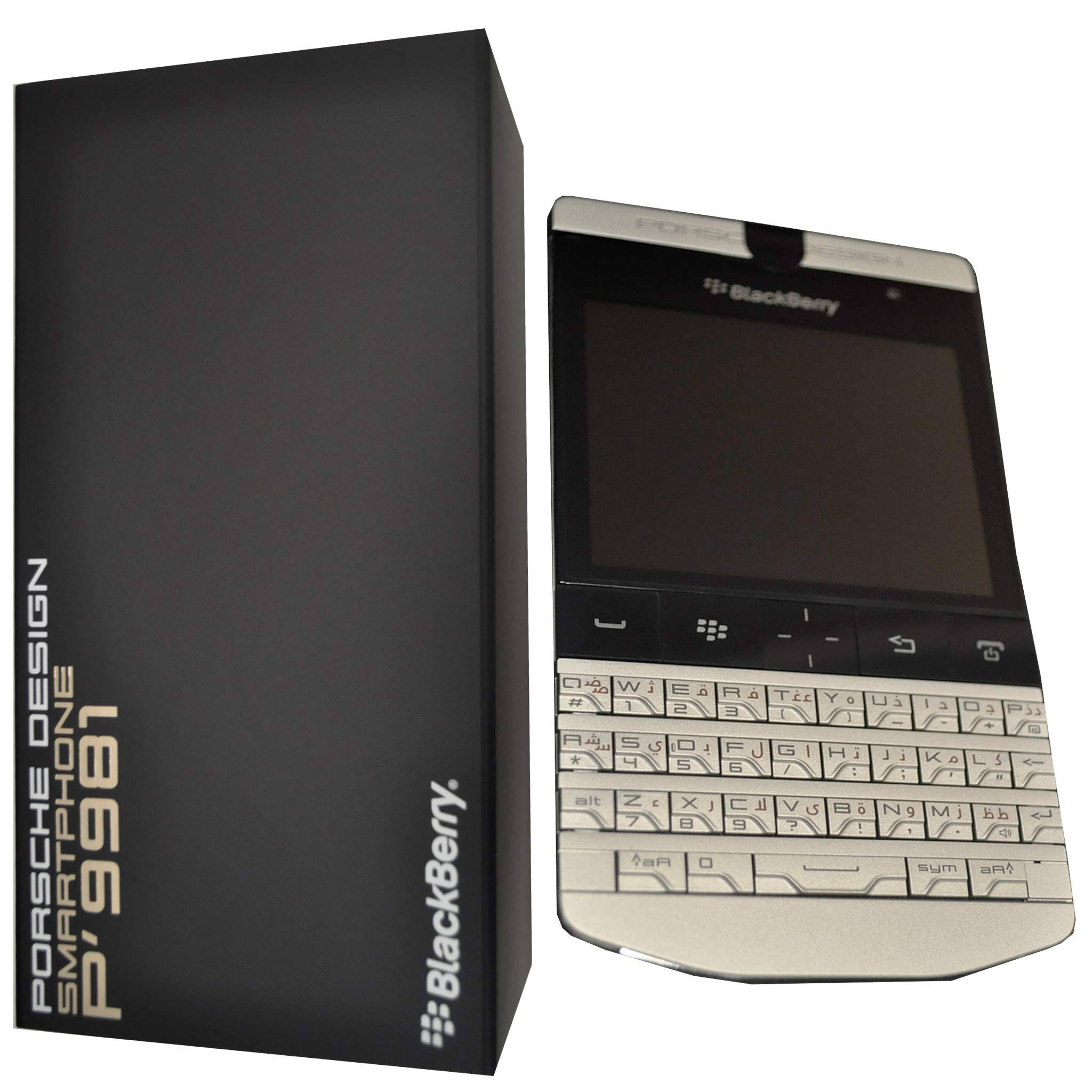 Blackberry PRD-42113-004 Unlocked Porsche Design Mobile Phone, QWERTY English Keypad (Dark Platinum)