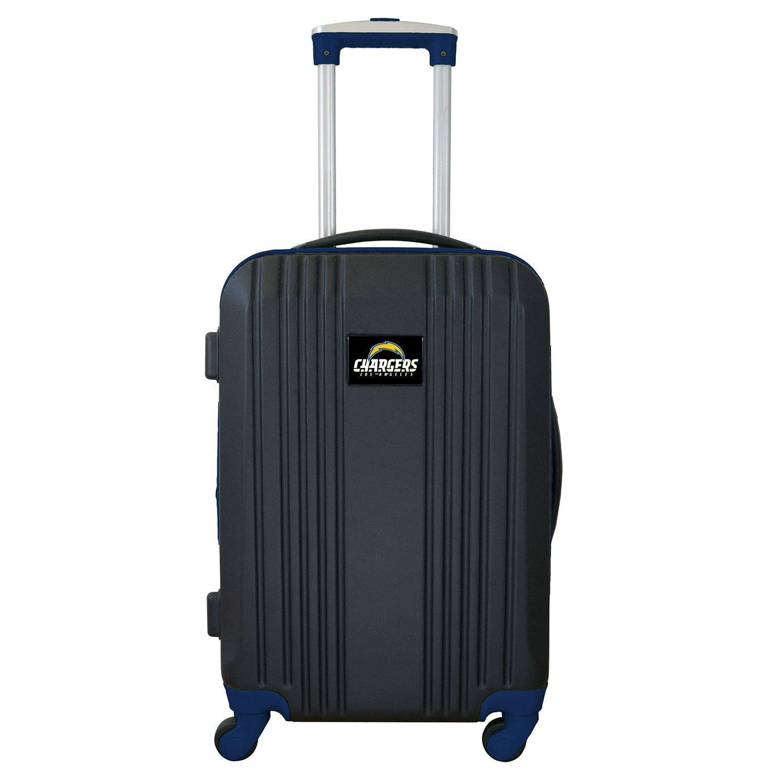 Black Los Angeles Chargers 21x22 Hardcase Two-Tone Spinner Carry-On