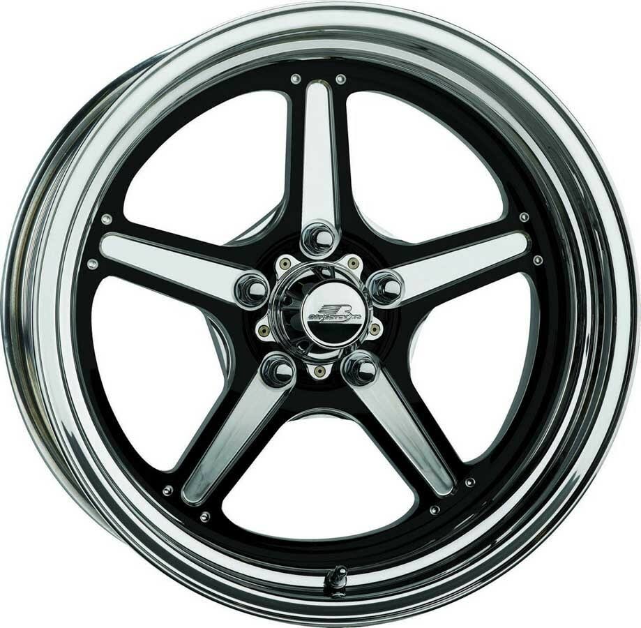 Billet Specialties Street Lite Wheel Black 15x4 1.625in BS