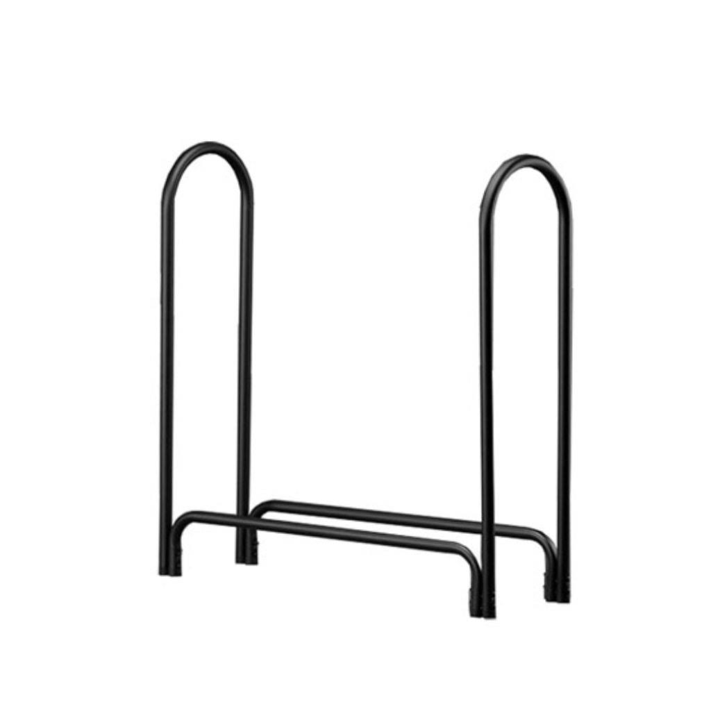 HY-C Medium Black Painted Tubular Steel Deluxe Log Racks