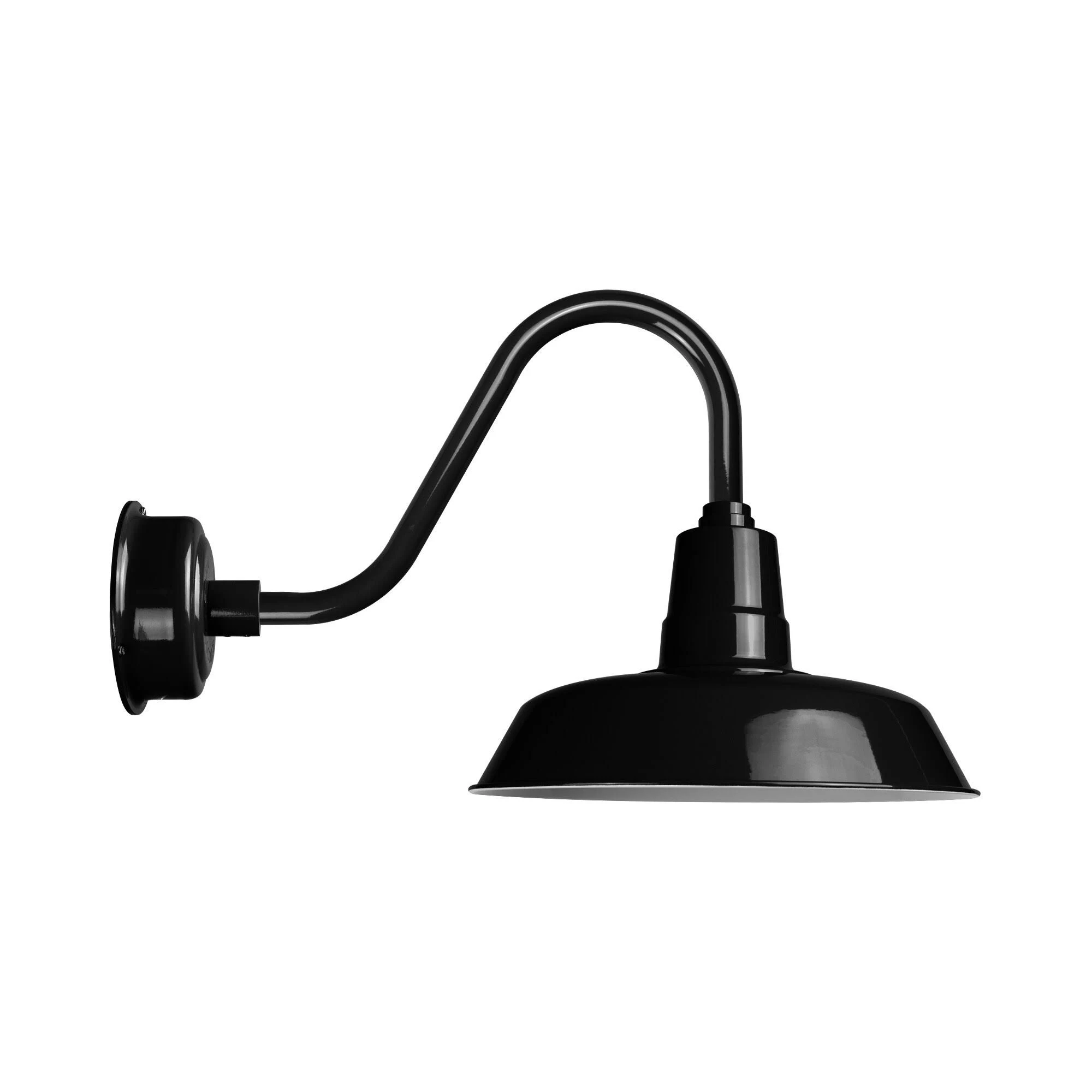 Cocoweb Oldage LED Outdoor Barn Light, Black