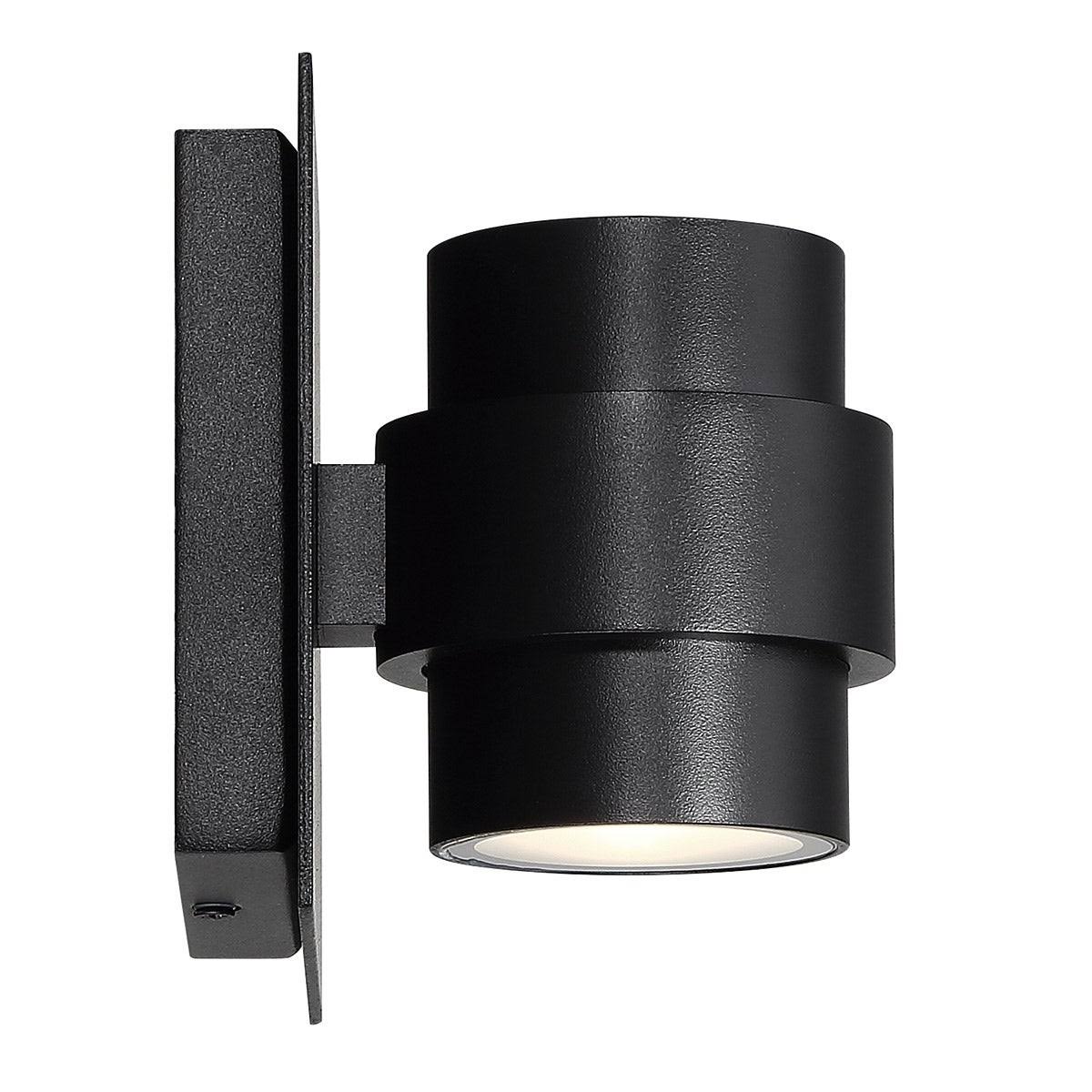 WAC Barrel LED Indoor u0026 Outdoor Wall Light WS-W64906, Aluminum