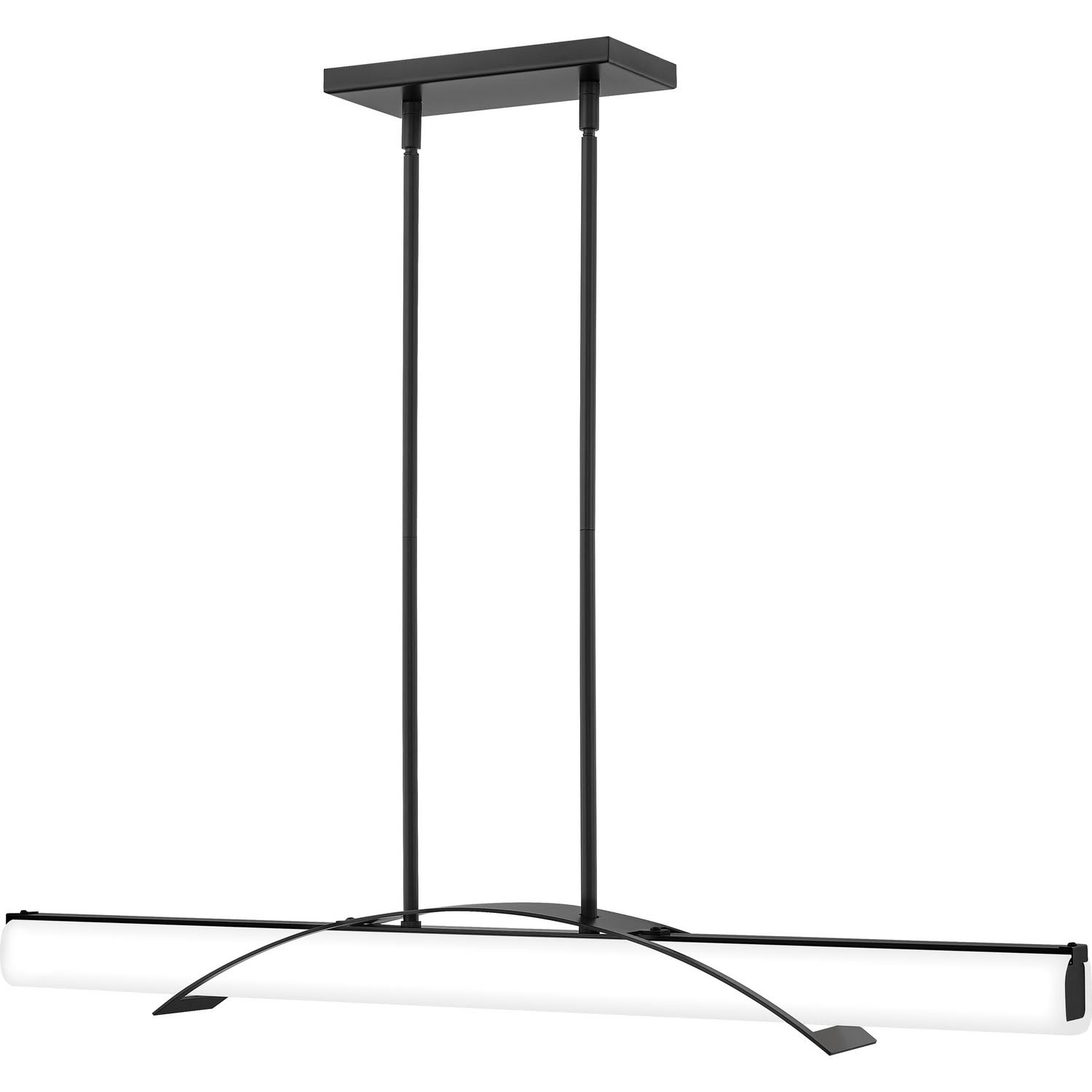 Quoizel - PCBD137EK - LED Island Chandelier - Blade - Earth Black