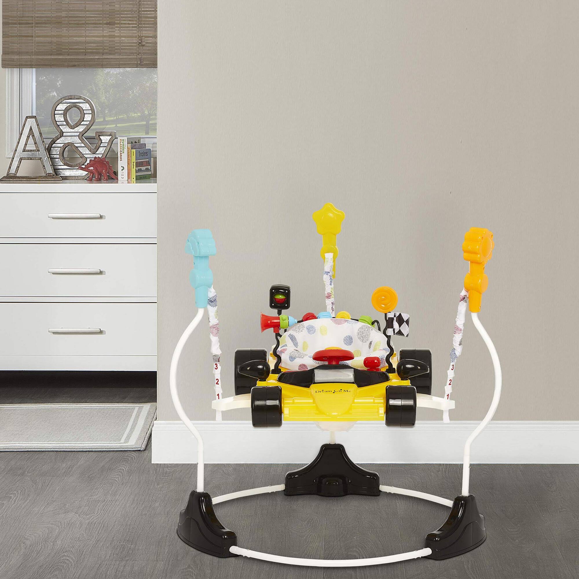 Dream on Me Champ Activity Center u0026 Jumper in Yellow