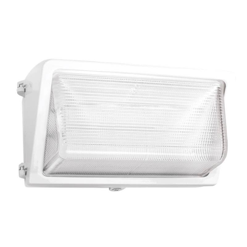 RAB Wallpack 55W Warm LED 277V Photocell with Glass Lens White (WP3LED55YW/PC2)