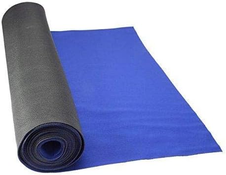 27 Inch x 15 Feet Neoprene Floor Runner - Reusable Floor Protection Slip Proof Surface, Non-Skid Bottom, Protect All Floor Surfaces | Great for Businesses and Homes (Blue) (Blue)