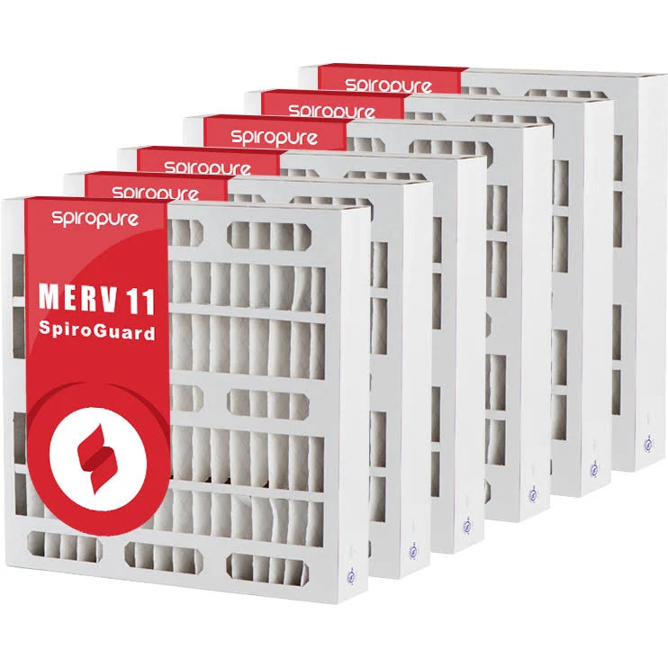MERV 11 20x24x4 Air Filters (6 Pack)