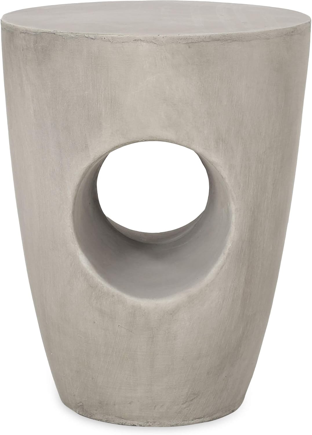 Christopher Knight Home Samuel Indoor Contemporary Lightweight Accent Side Table, Concrete Finish