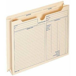 Adams 2 inch Expanding Job Folder 9.5 x 11.75 Inches Manila 15 per Pack 9294e