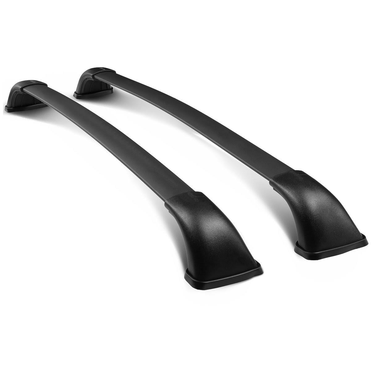 for 2014 to 2018 Highlander SE / XLE / Limited Pair OE Style Roof Rail Cross Bar Cargo Carrier, Black