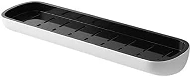 Hendyijbzwj Shower Shelves Shower Shelf,One Second Installation,Removable Bathroo Powerful,1 Pcs (Color : Black, Size : B) Pack of 2