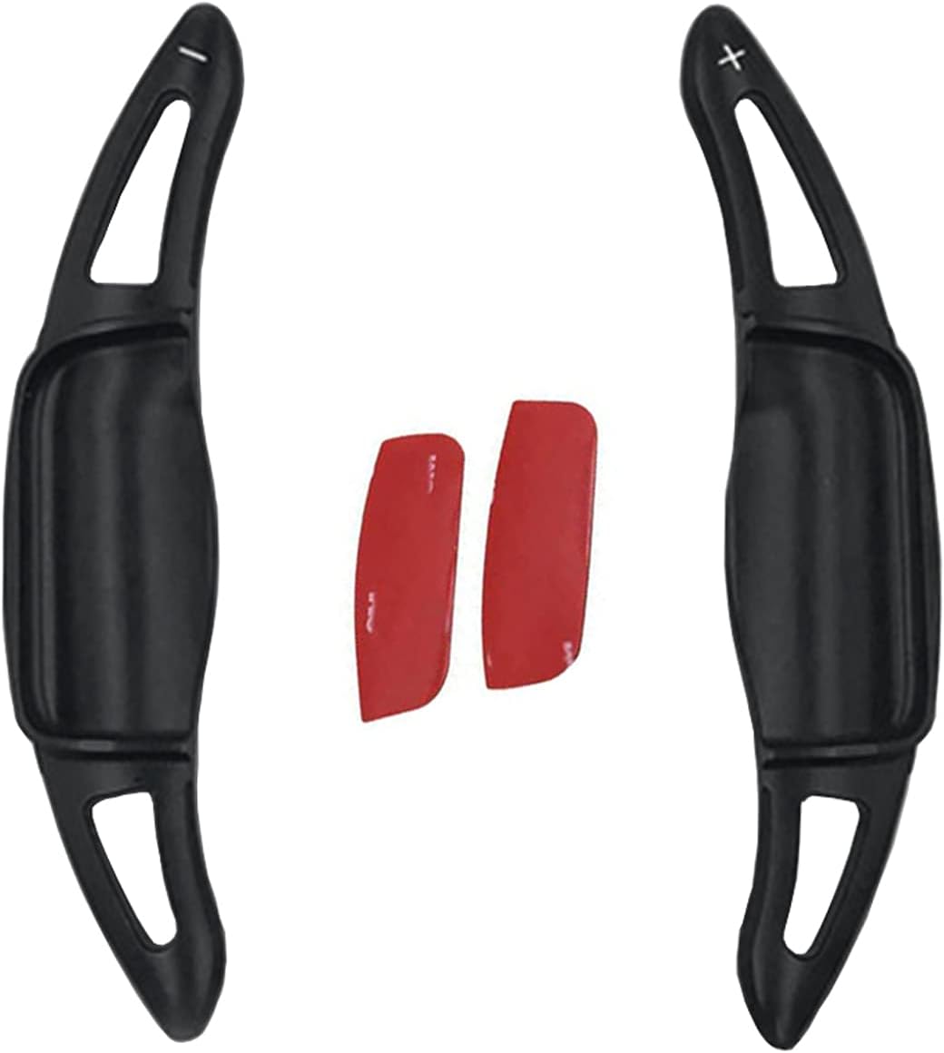 KEALAS Aluminum Steering Wheel Shift Paddle Cover Extended Shifter for Toyota Camry 2018 2019 2020 2021 2022,for Avalon 2019-2022,for RAV4 2019-2022,for Corolla 2019-2022 (Black)