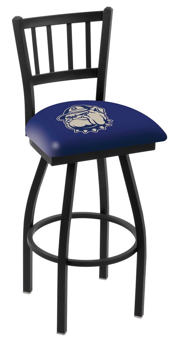 Georgetown Hoyas HBS Jail Back High Top Swivel Bar Stool Seat Chair (30x22)