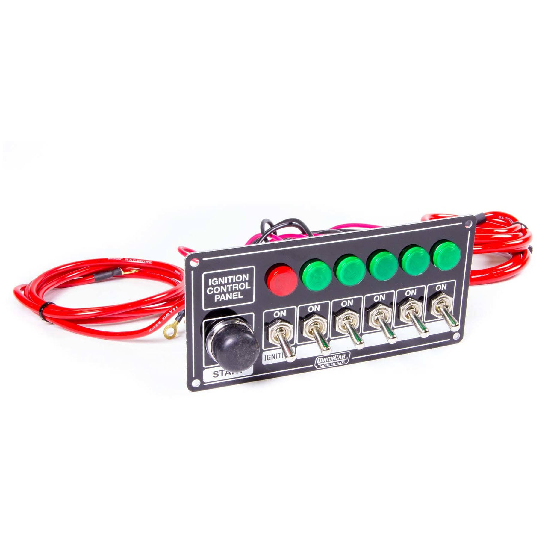 Quickcar Racing Products 50-866 Ignition Panel Blk w/