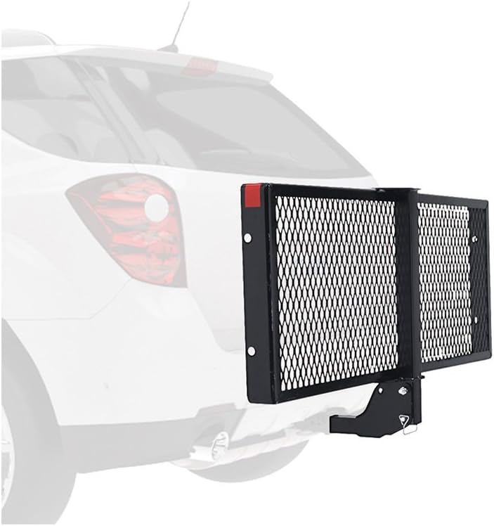 Pro Series 6502 StrongArm Hitch Mounted Folding Cargo Carrier for 2” Receivers, Black