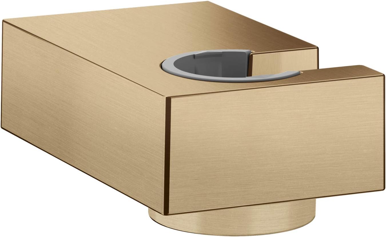 hansgrohe Handheld Shower Head HolderModern in Chrome, 28387001 Pack of 2