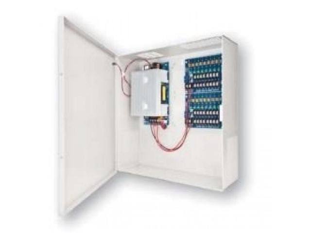Securitron AQM20-8C AccuPower Power Supply 8 Outputs/PTC