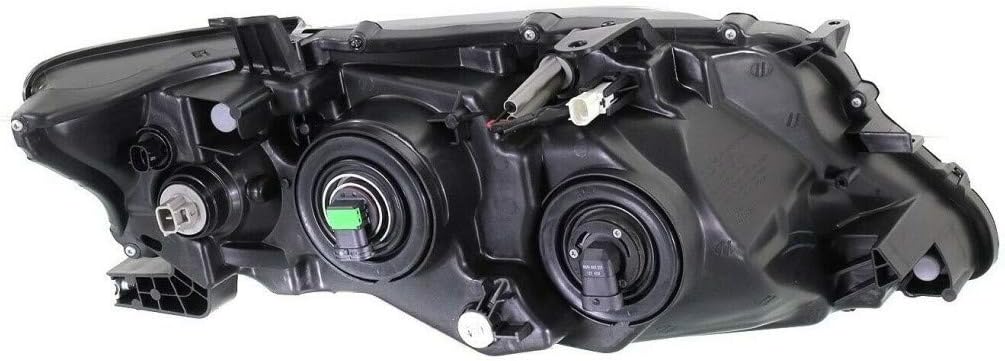 For Lexus RX 350 2012 Headlight Assembly Halogen Type 2 Black Trim Driver Side LX2502155