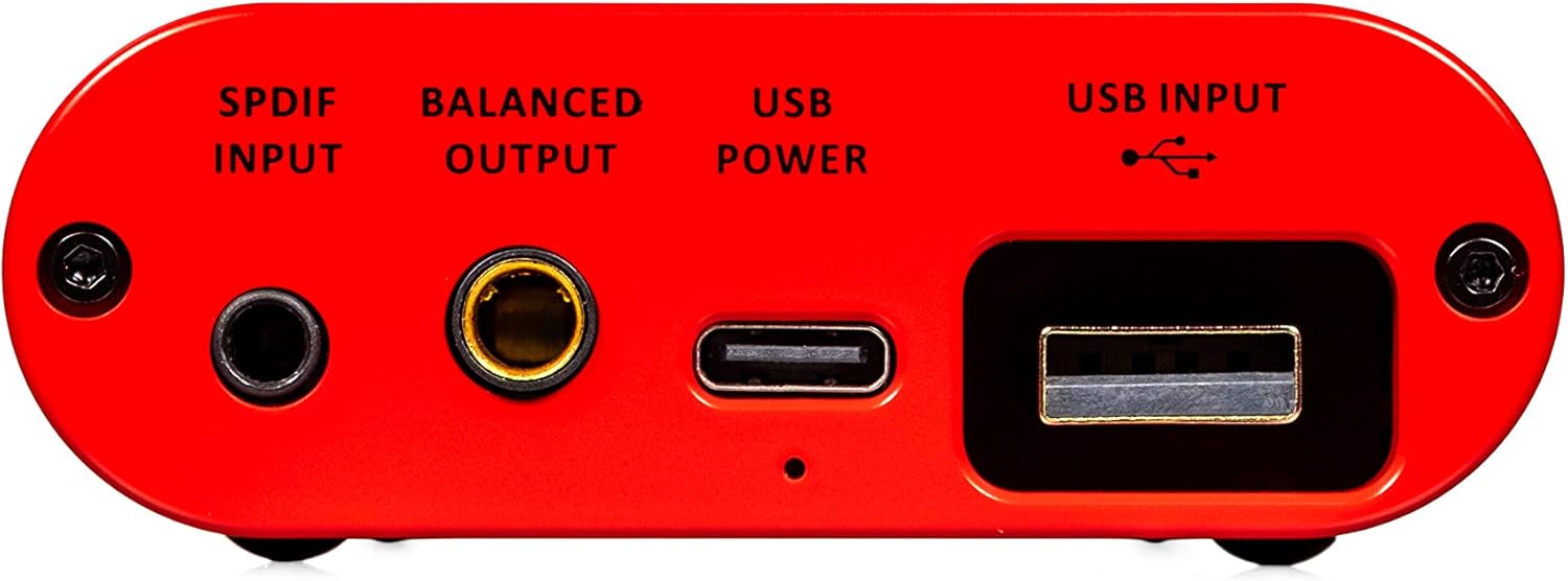 iFi iDSD Diablo Purist Portable DAC/Headphone Amplifier - USB/SPDIF Input - 4.4mm Balanced Output - 4.4mm & 6.3mm Headphone Jacks