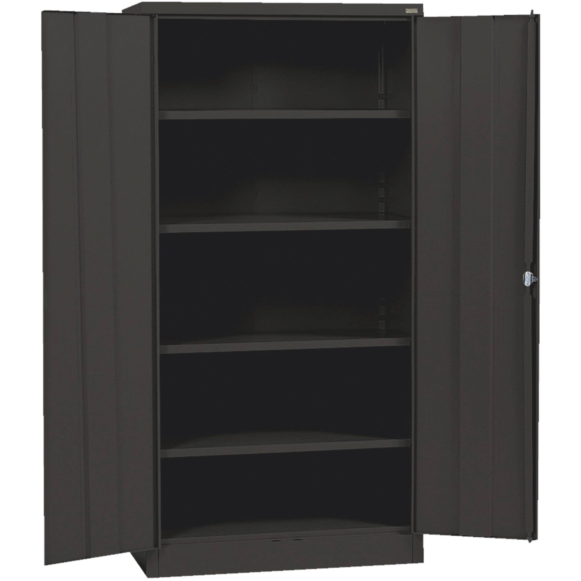Edsal Tall Black Storage Cabinet