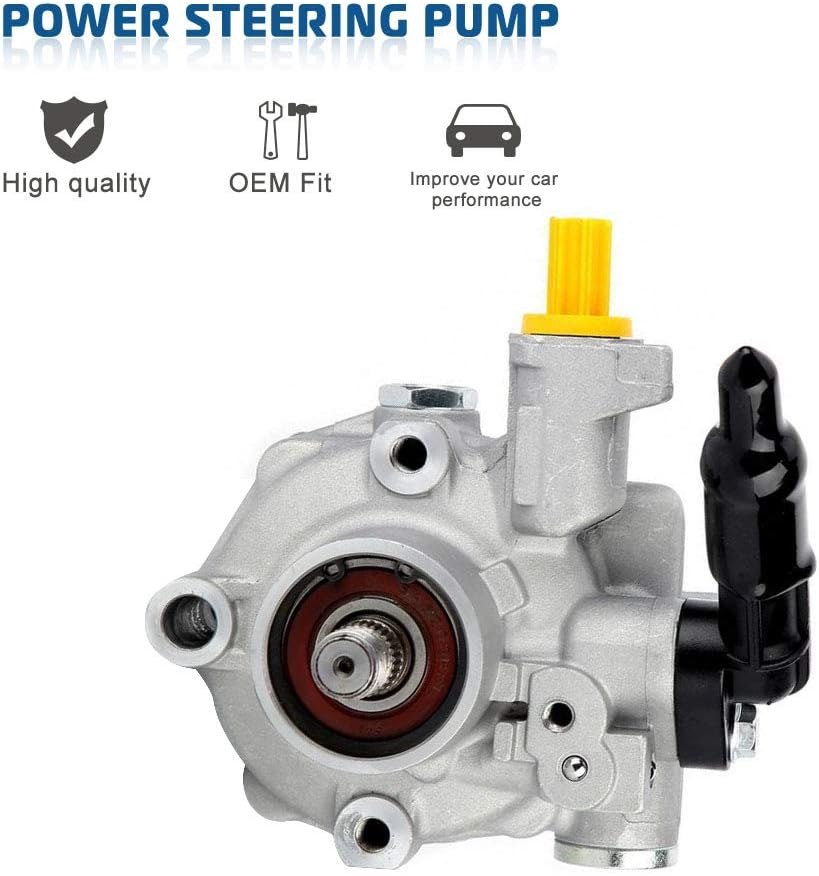 Power Steering Pump Fits For 2010-2013 Subaru Forester, 2011-2014 Subaru Impreza, 2005-2009 Subaru Legacy, 2005-2009 Subaru Outback Power Assist Pump Replace # 21-5196