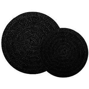 Matala Filter Media - Black Roll 37x22 Dia x 6x22 H - Black Matala Round Filter Media
